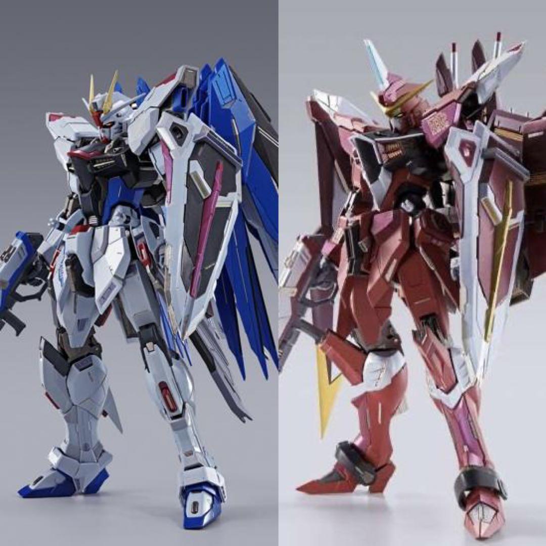 【開封未使用】メタルビルド フリーダムガンダムCONCEPT2 ＆ ジャスティス