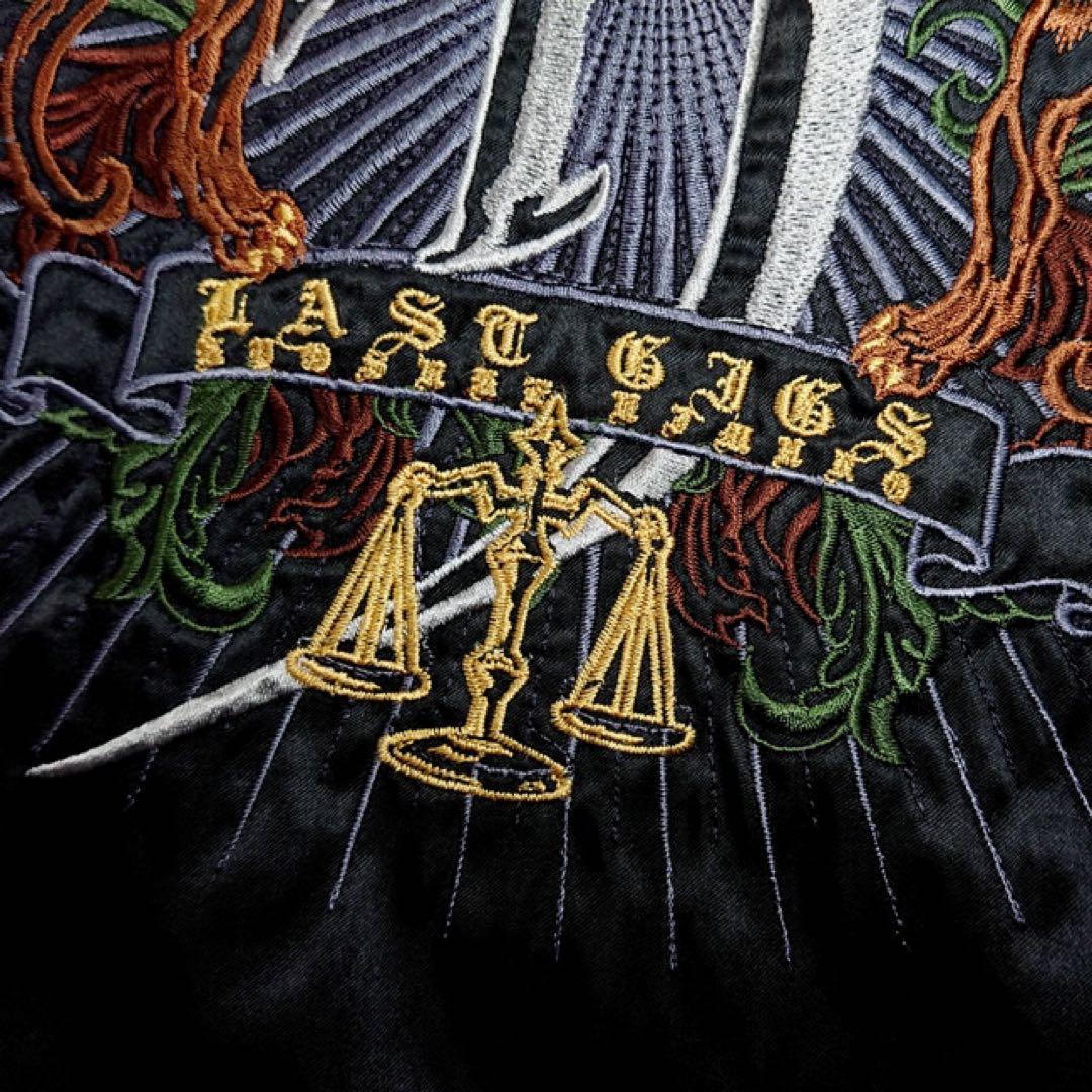 入手困難】氷室京介 LAST GIGS スカジャン ブルゾン Mサイズ - メルカリ