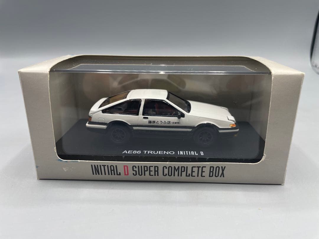 頭文字D AE86 藤原とうふ店 1/43 トレノ エイベックス特典