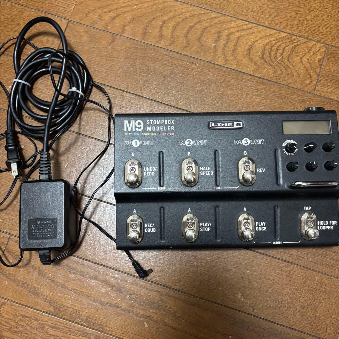 【値下げ中】Line6 M9 マルチエフェクター LINE6マルチエフェクター M9 使用レビュー 良かった点、悪かった点