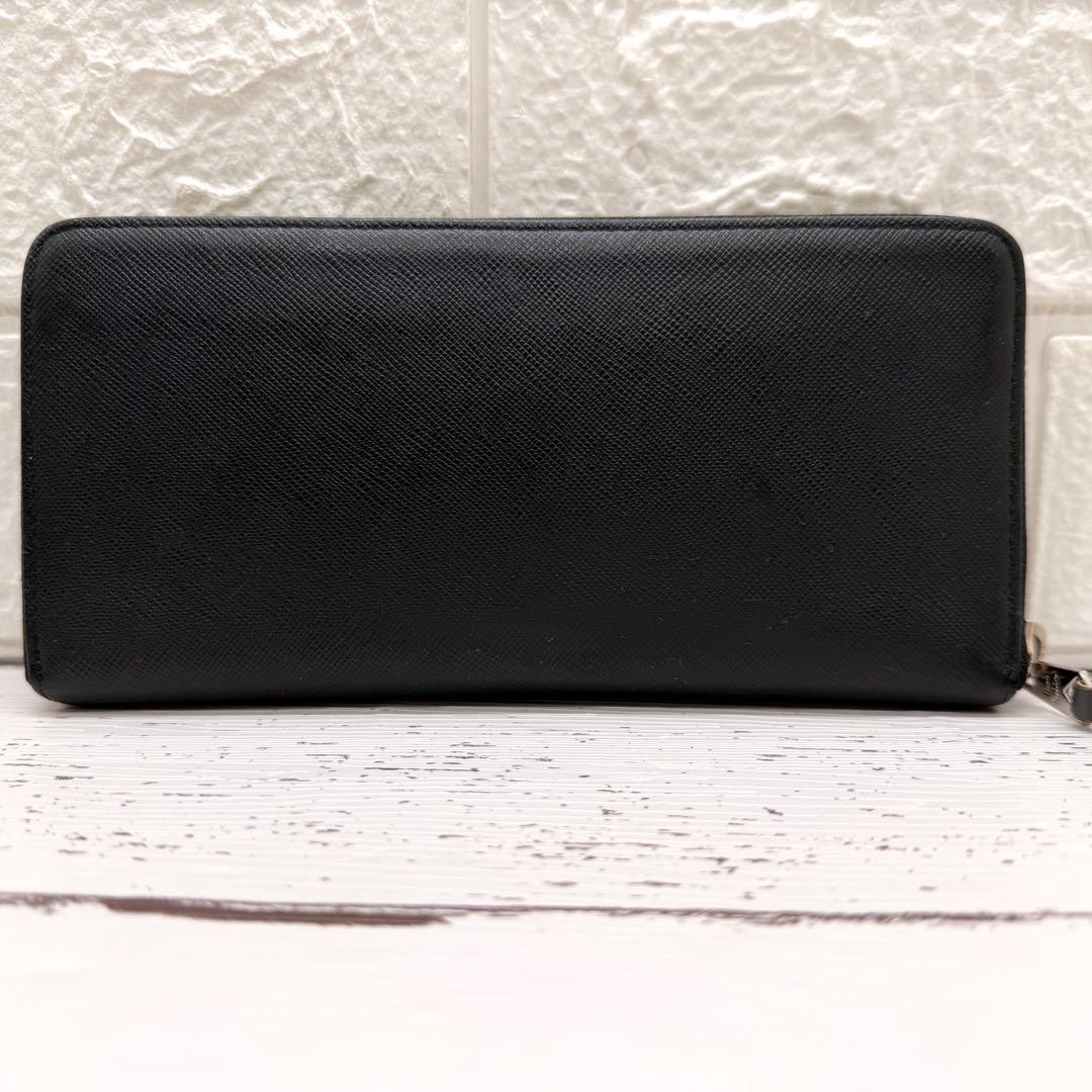 極美品】ポールスミス 長財布 レザー マルチストライプ ラウンドジップ