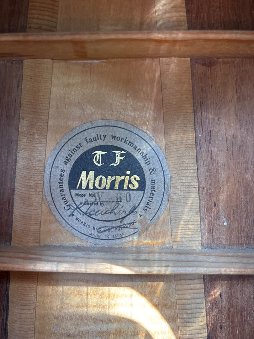 Morris W-60 トップ単板 サイド、パックはハカランダ - メルカリ