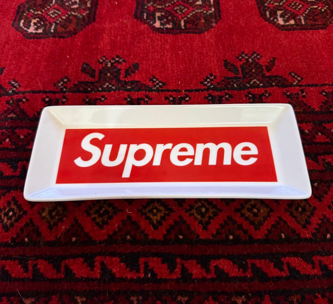 最安値 2014AW supreme boxロゴ Ceramic Tray