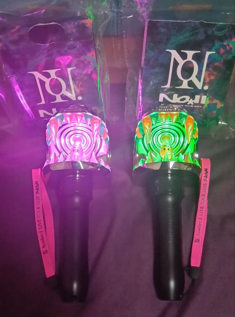 Number_i LIVE TOUR 2025 No.Il ペンライト 2個 - メルカリ