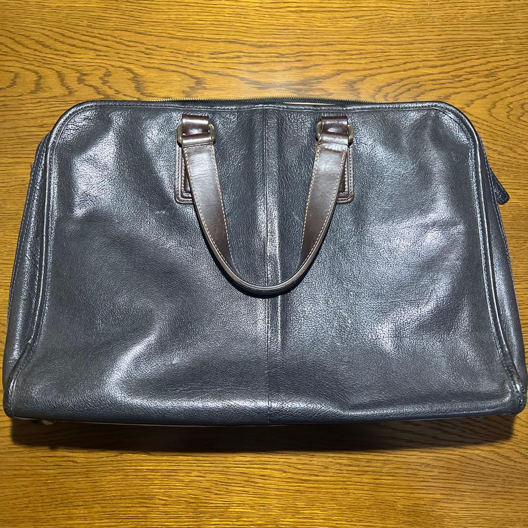 土屋鞄　アルマス バッファローブリーフ （アーバンネイビー）