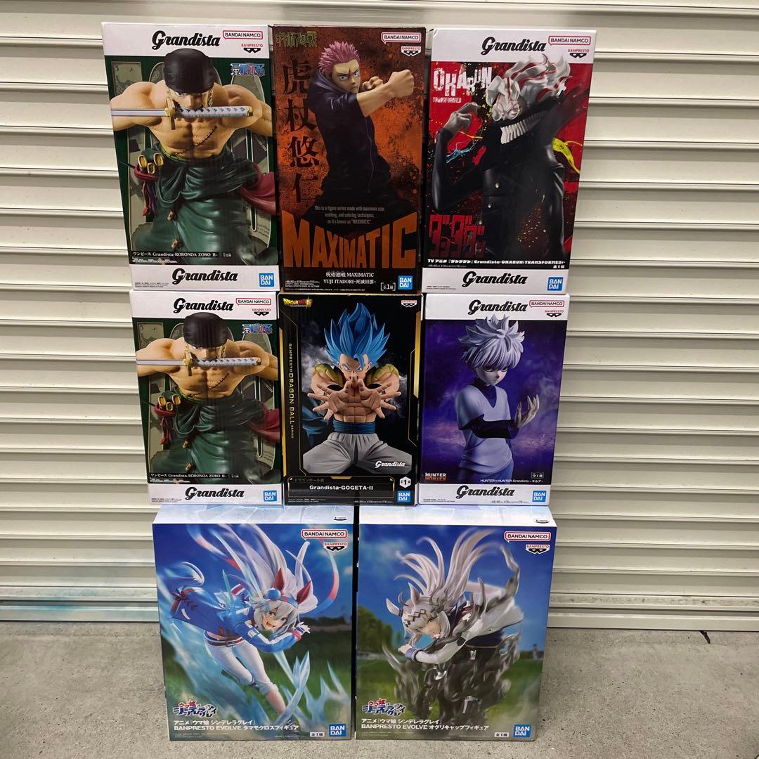 プライズフィギュア　まとめ売り　8体