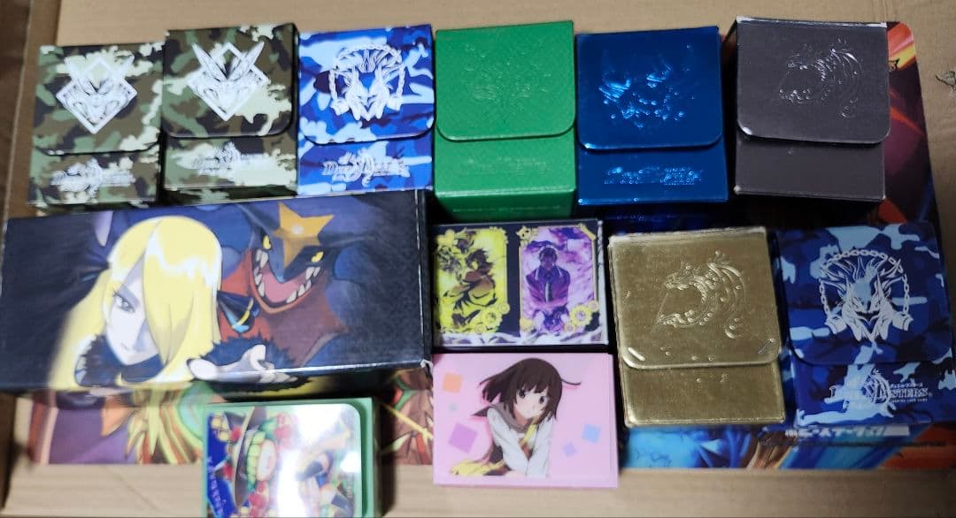 引退品　デッキケース＆プレイマットセット　デッキ