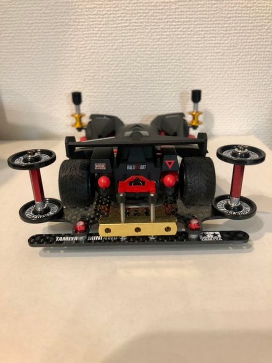 ミニ四駆 黒いバンガードソニック カスタム - メルカリ