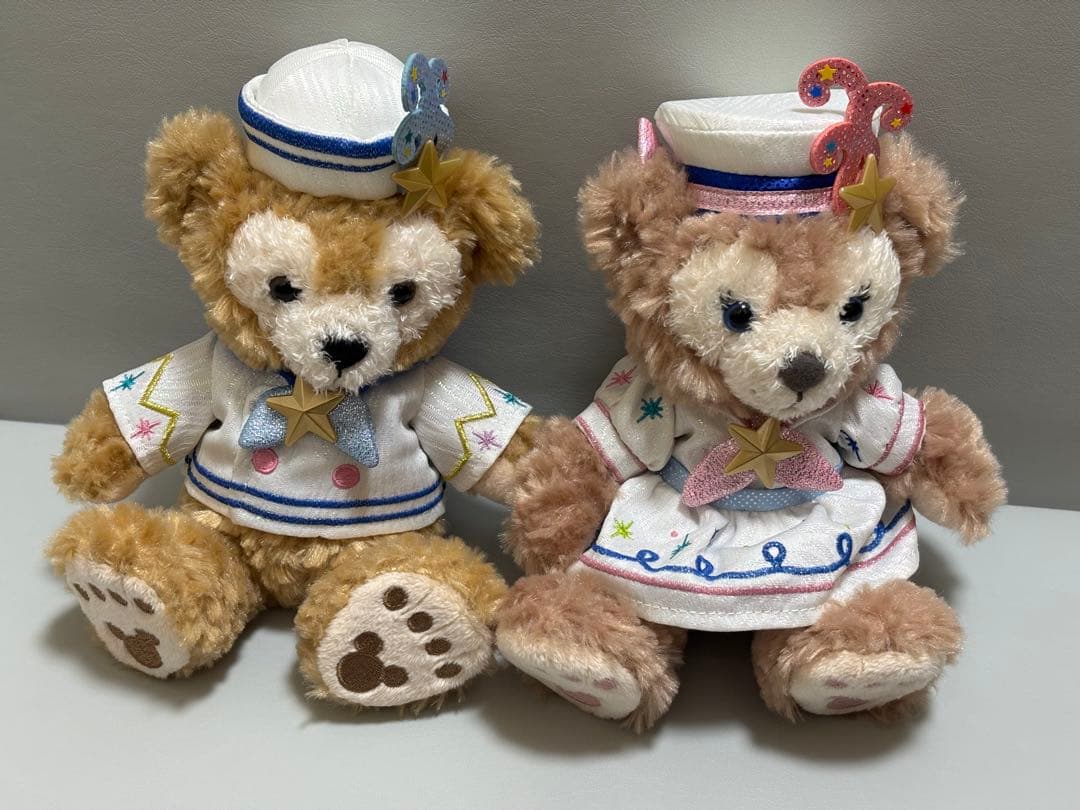 ディズニーシー20周年】ダッフィー & シェリーメイ セーラー服