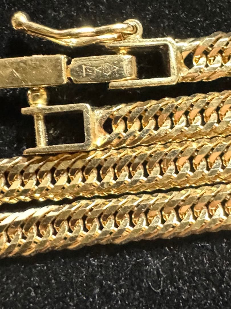 k18 喜平　ネックレス 12.5g 50センチ　12面トリプル　造幣局刻印有り