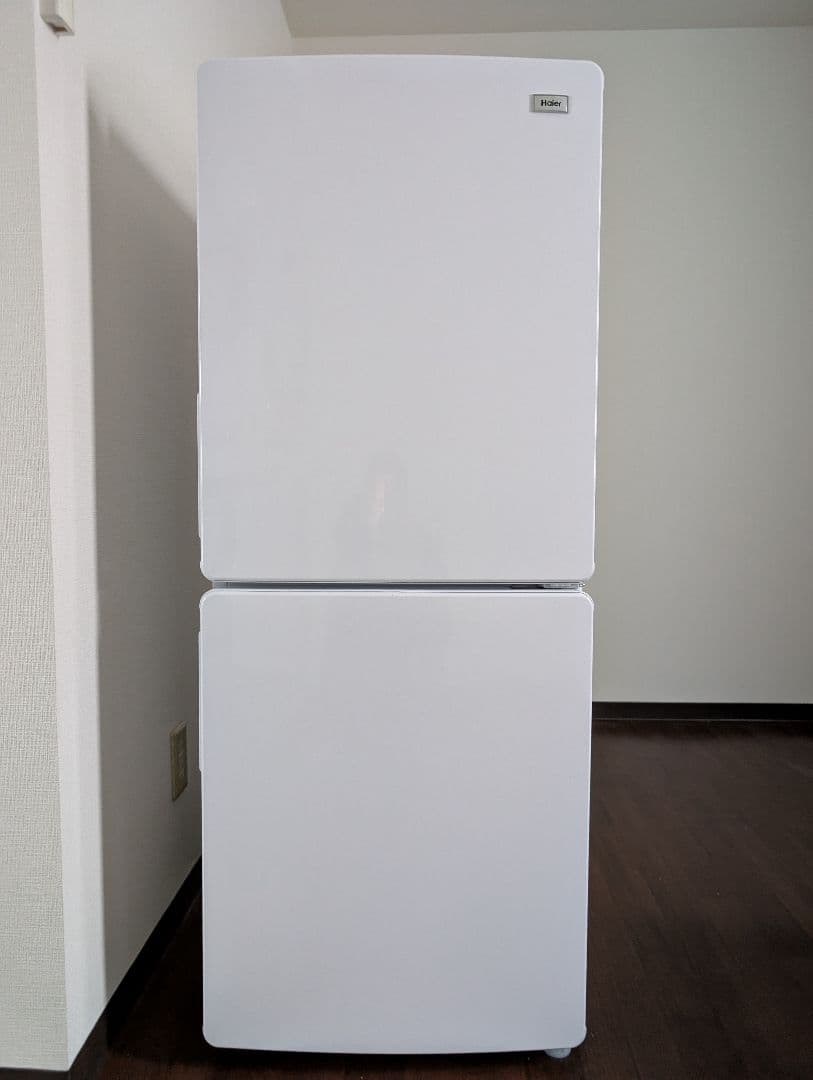 Haier　JR-NF148B　冷蔵庫　2018年製 JR-NF148B(K) 2ドア冷凍冷蔵庫 148L 1台 Haier(ハイアール) 【通販