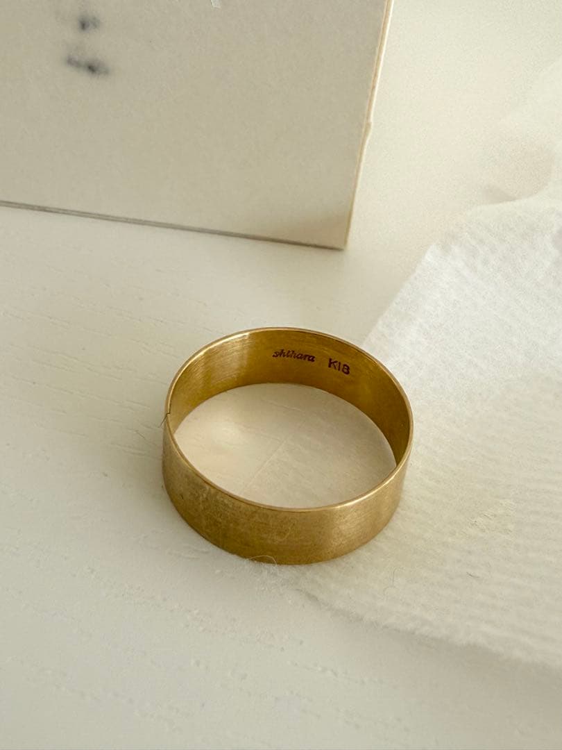 シハラ〉プレートリング5.0(4号)の通販はau PAY マーケット - 輸入雑貨