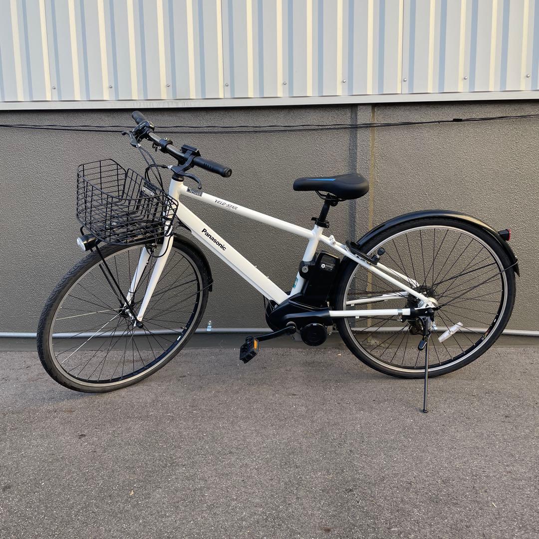 パナソニック電動アシスト自転車700C スポーツ型 ホワイト