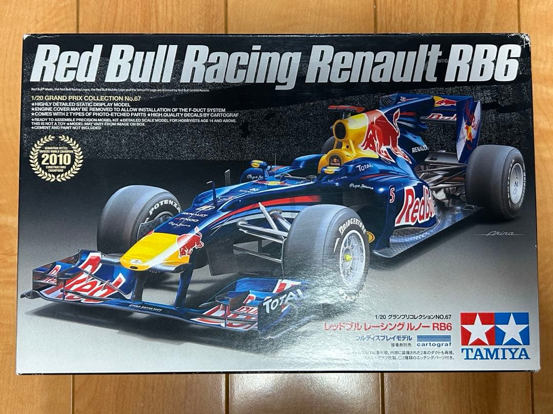 TAMIYA 1/20 レッドブルレーシング Renault RB6 新品
