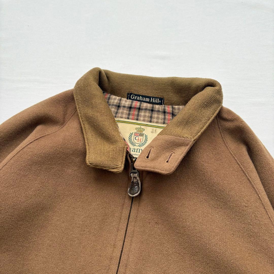 Graham Hill カシミヤ混 スイングトップ ハリントンジャケット - メルカリ