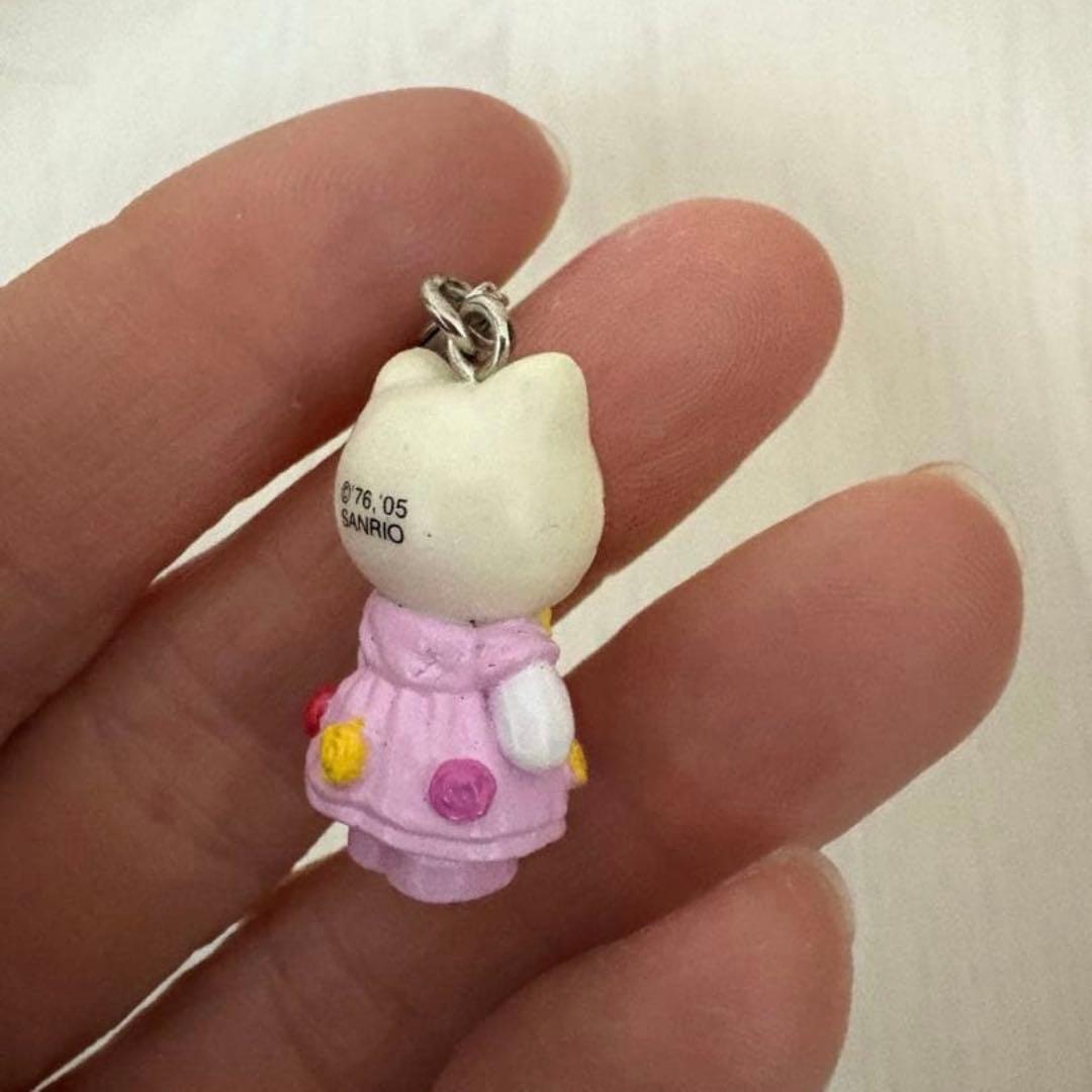 キティ チャーム ウエディングドレス 2005年 レトロ レア サンリオ 根付け