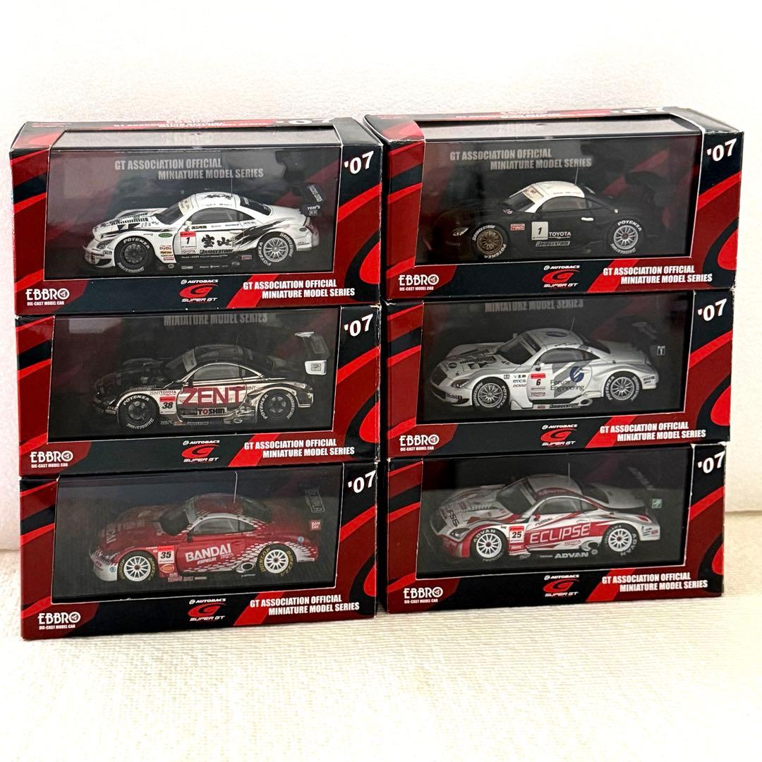 まとめ売り！　エブロ　EBBRO GTアソシエーション ミニカー 6台セット