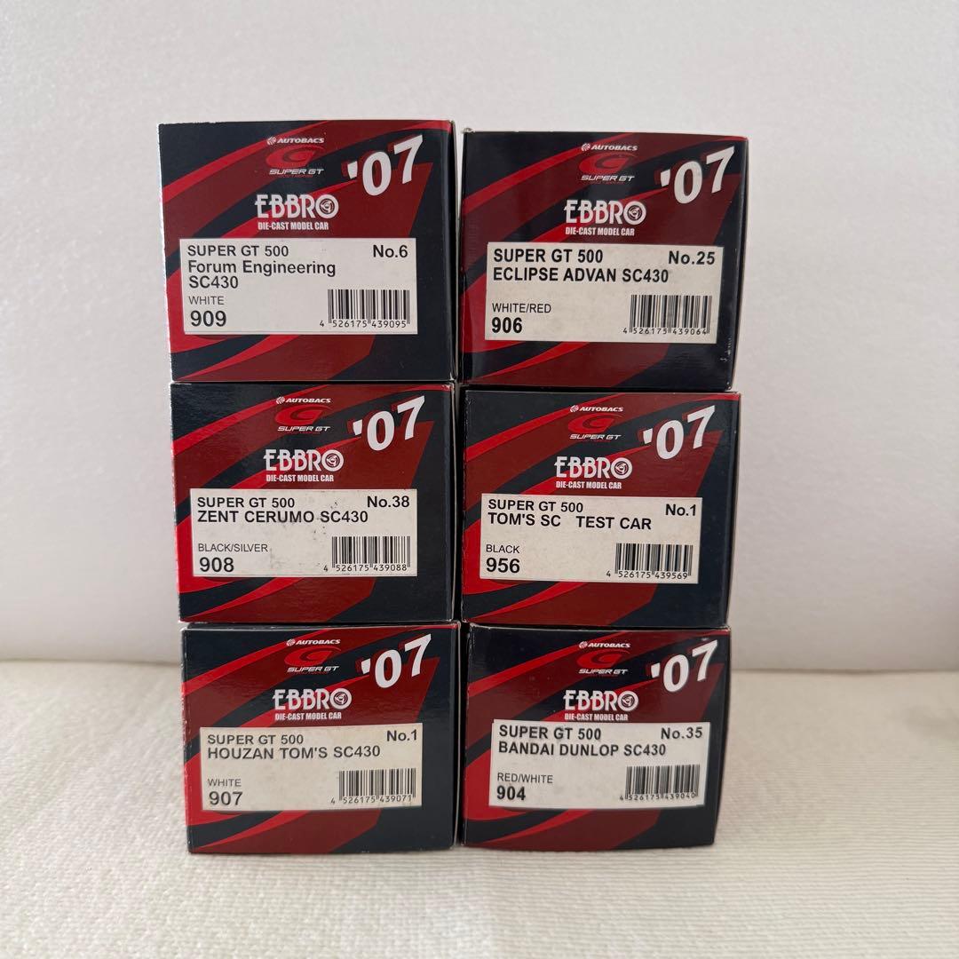 EBBRO GTアソシエーション ミニカー 1/43 スケール 6台セット - メルカリ