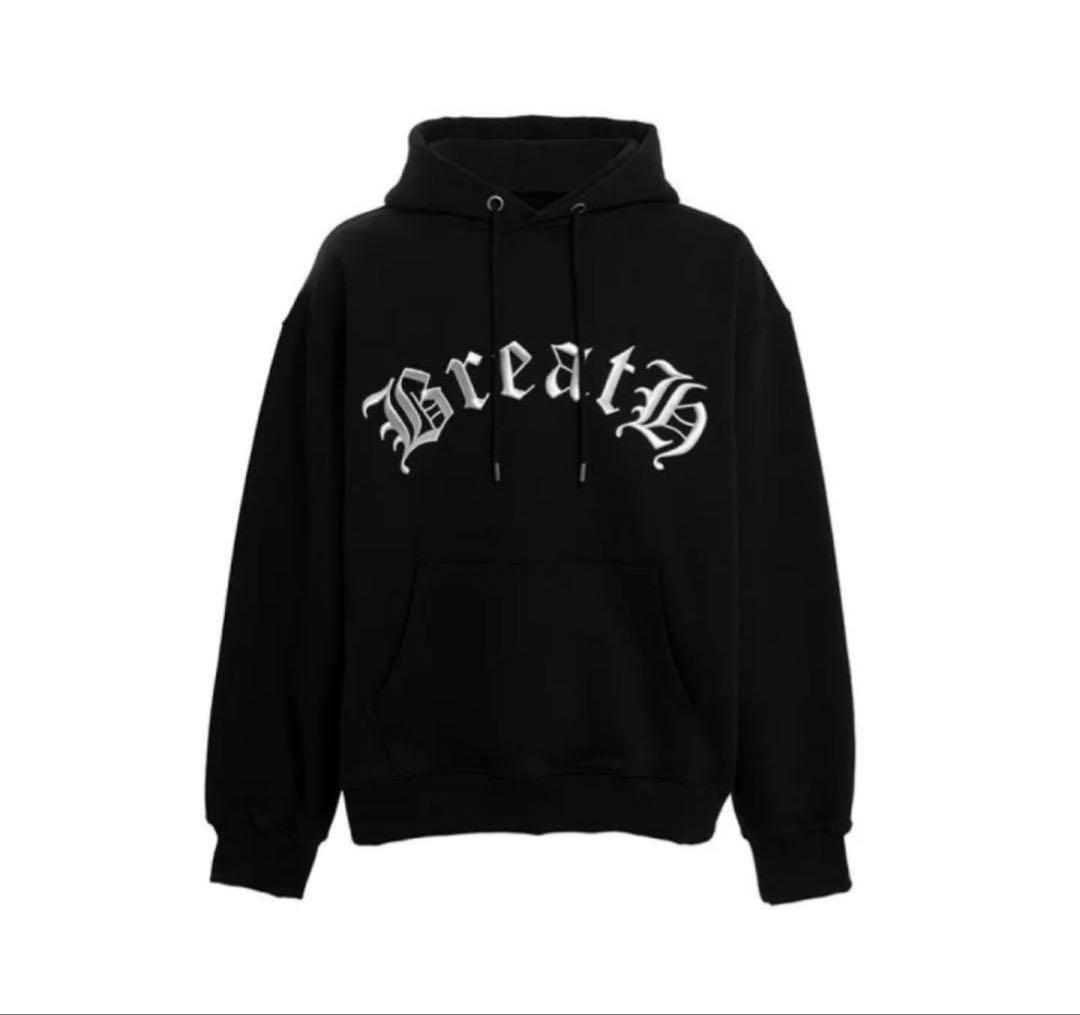 Breath ブラック パーカー