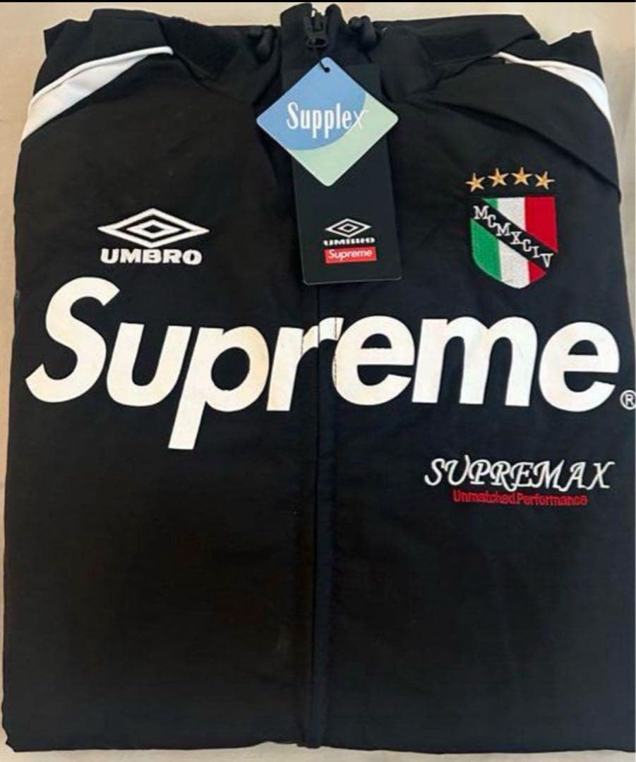m*7様 Supreme Umbro TrackJacket 22ss BLAC