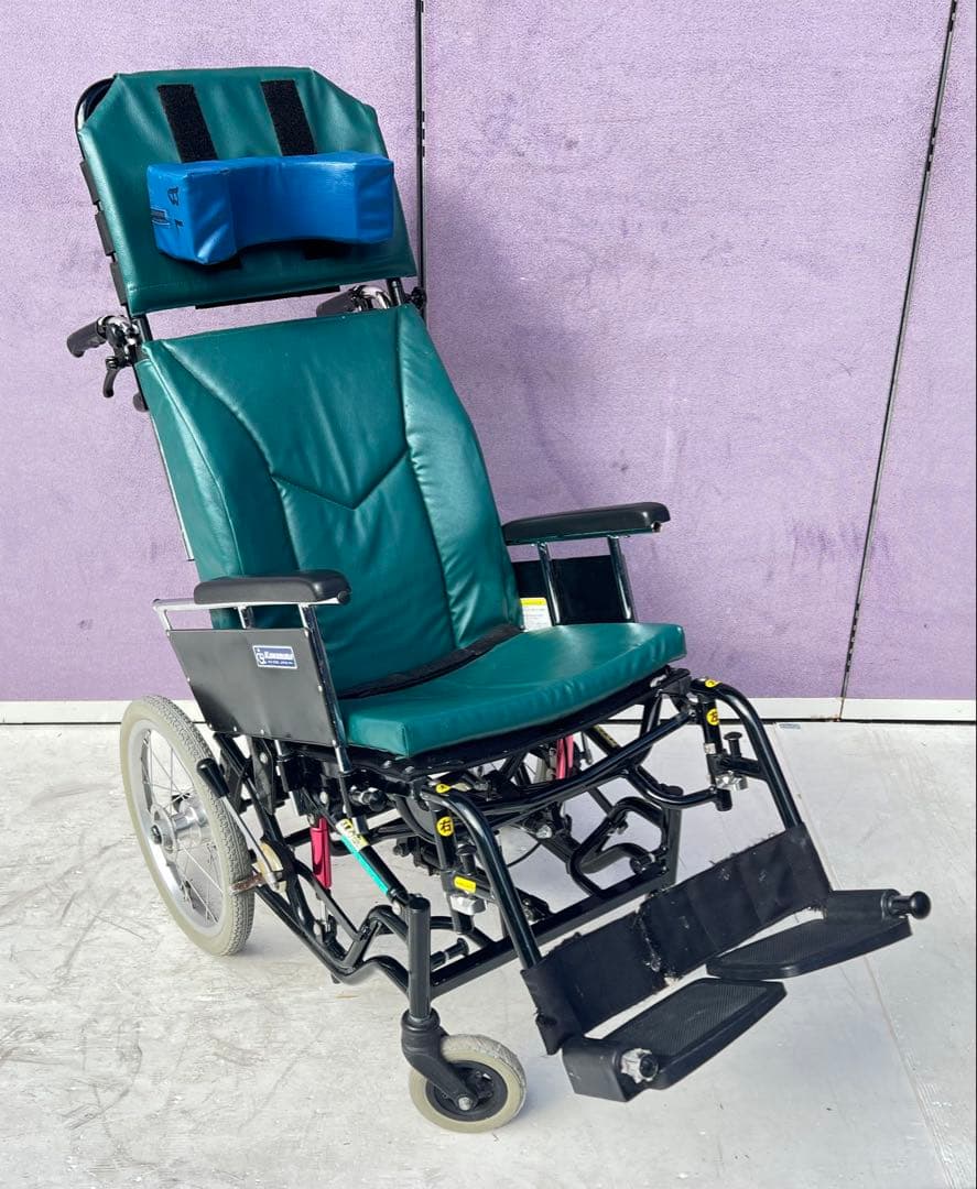 リクライニング機能付き介助用車椅子, カワムラサイクル ティルト＆リクライニング