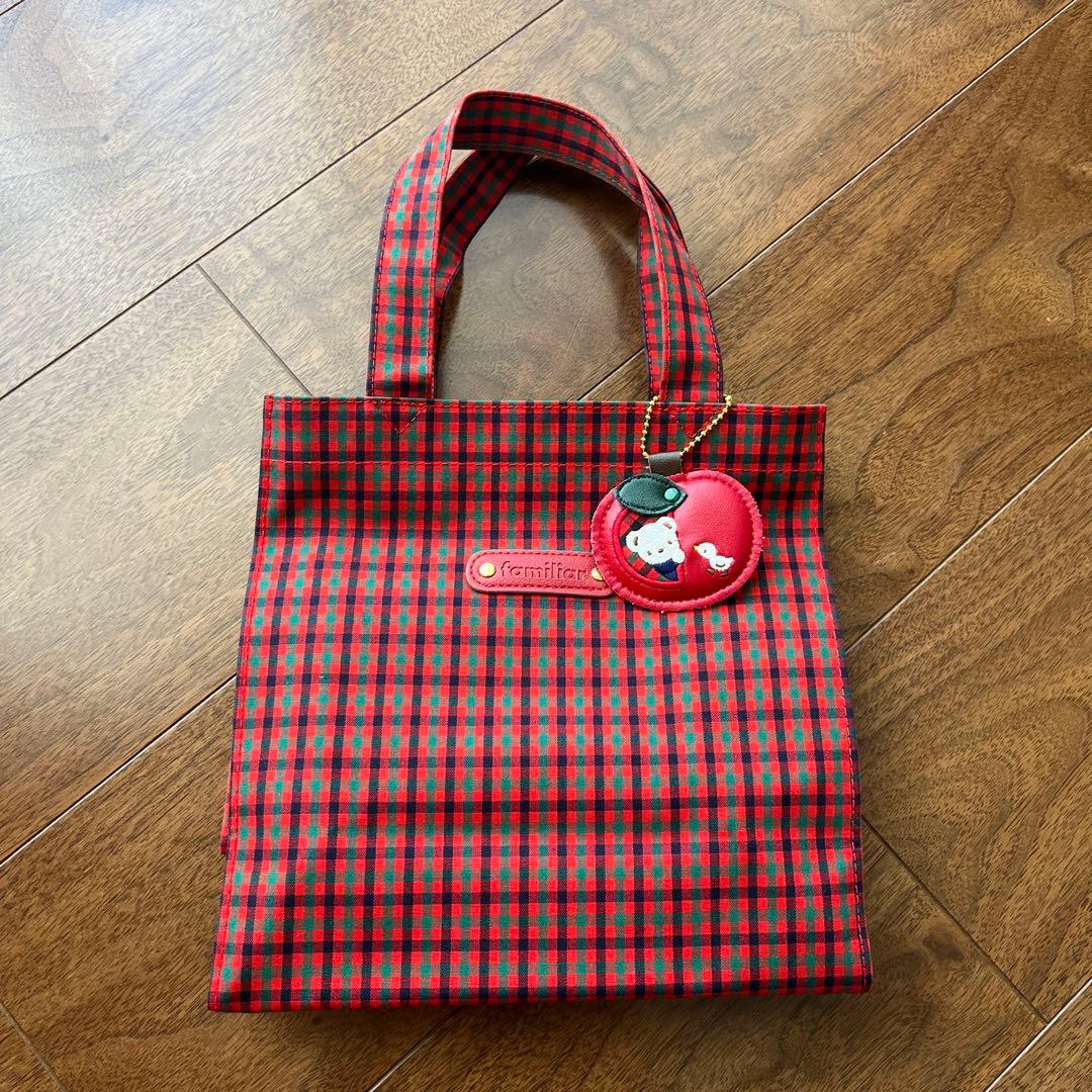 美品 familiar トートバッグXF - メルカリ