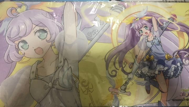 ウィクロス　アイドルランドプリパラ　プレイマット　真中らぁら