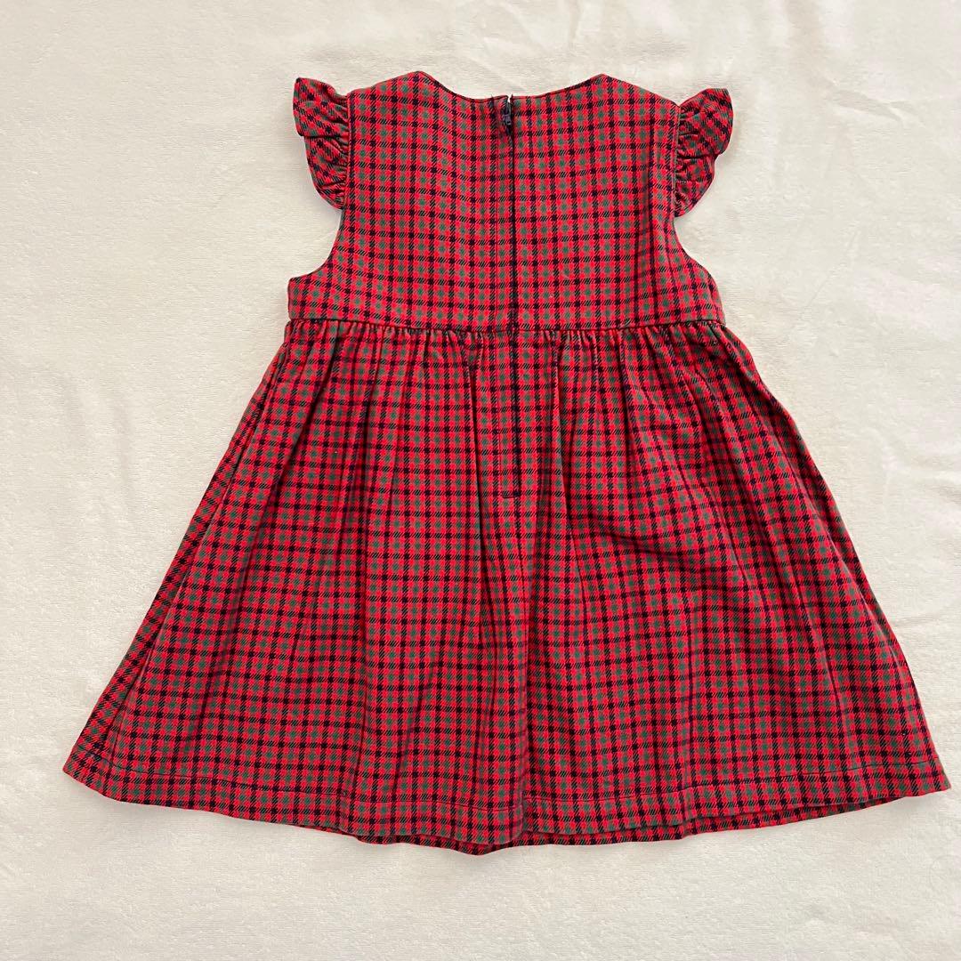 美品】 ファミリア familiar ワンピース 90cm - メルカリ