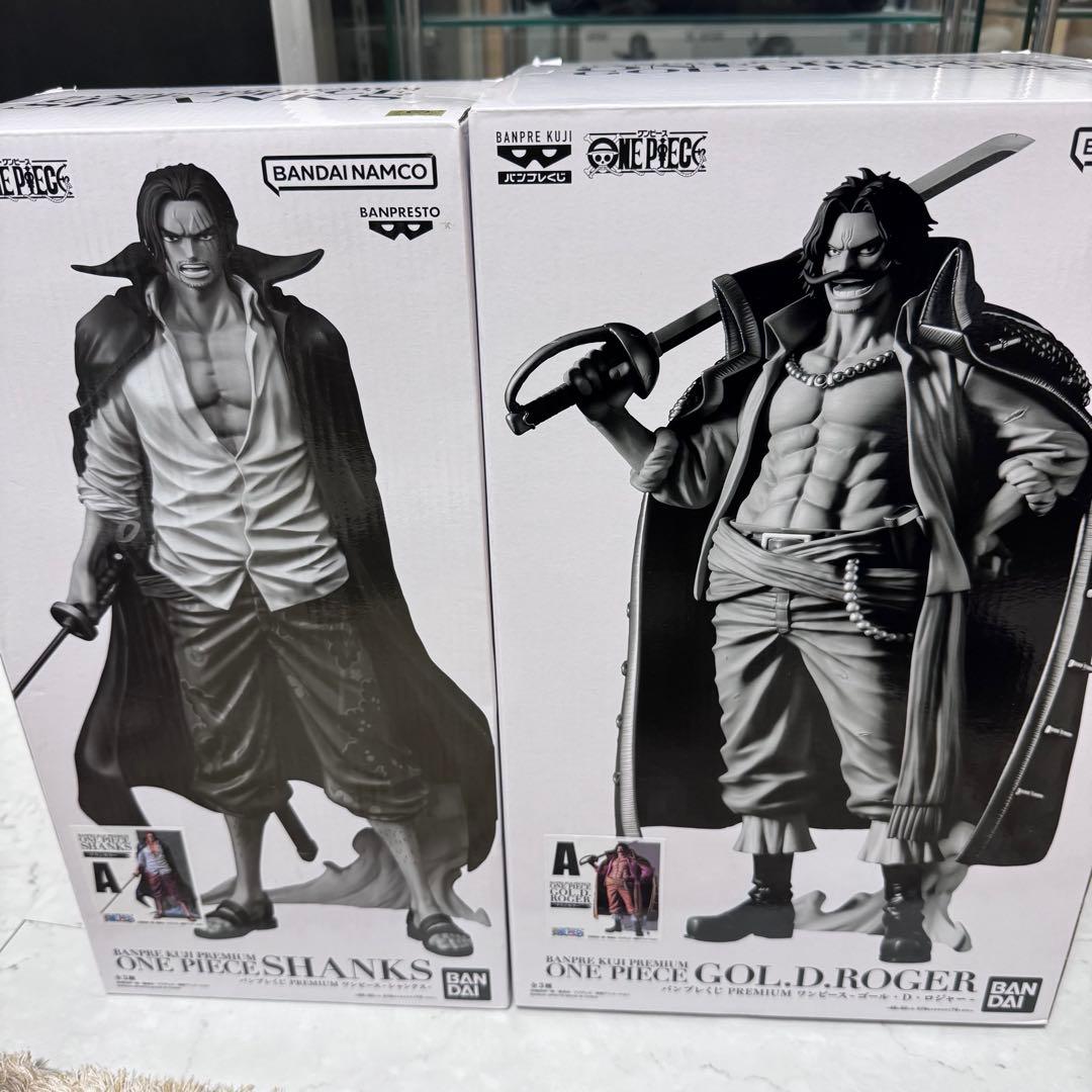 バンプレくじ　シャンクス　ロジャー　ワンピース　A賞　セット売り