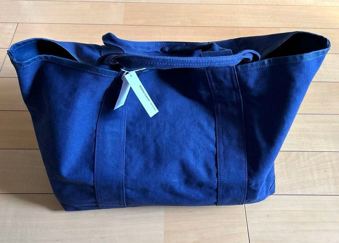 【新品・未使用】JAMES PERSE コットンリネンキャンバストートバッグ M コットンリネンキャンバストートバッグ MEDIUM AMF0014