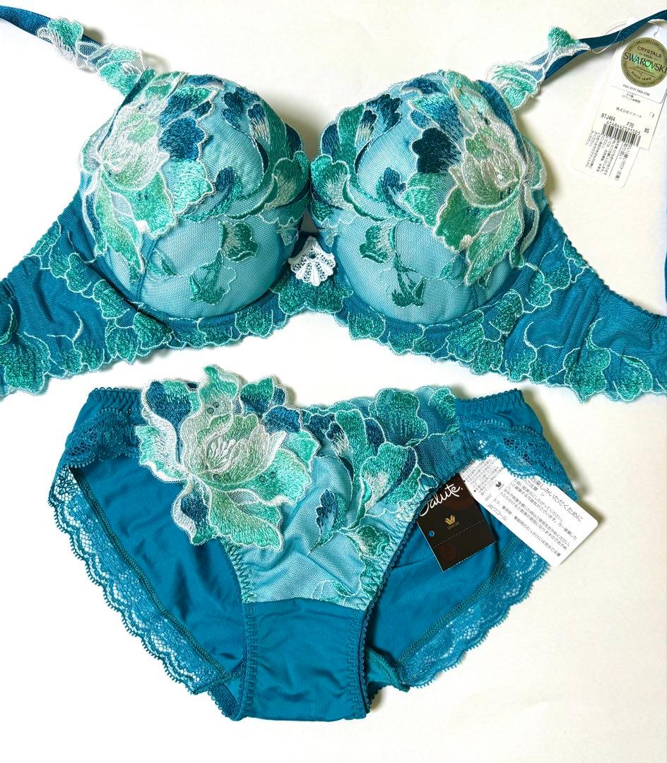 ワコールサルート ブラジャーF70 ノーマルショーツMセットプレステージ BS