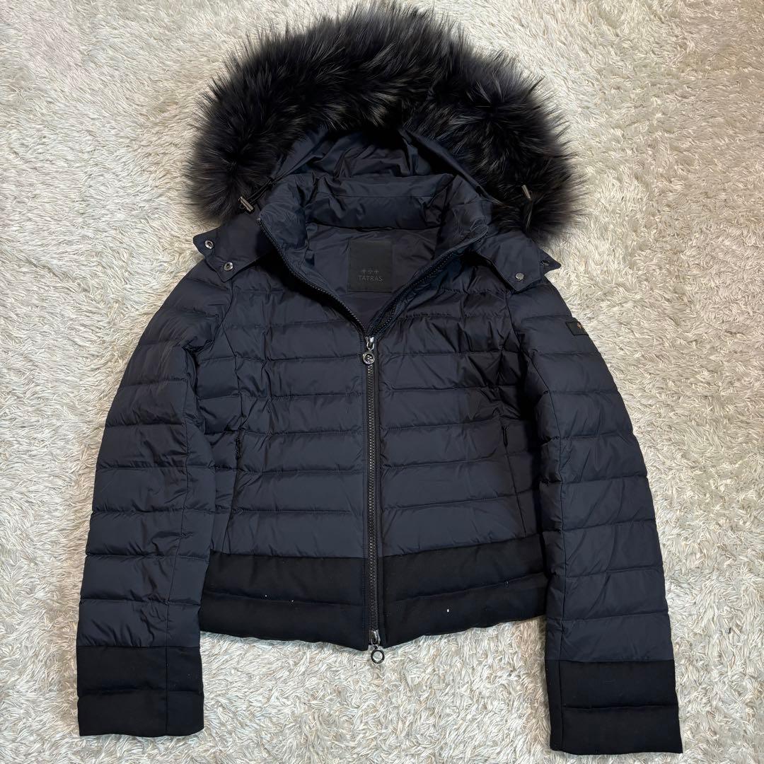 20AW TATRAS VARENA ファーダウンジャケット　ブラック　03