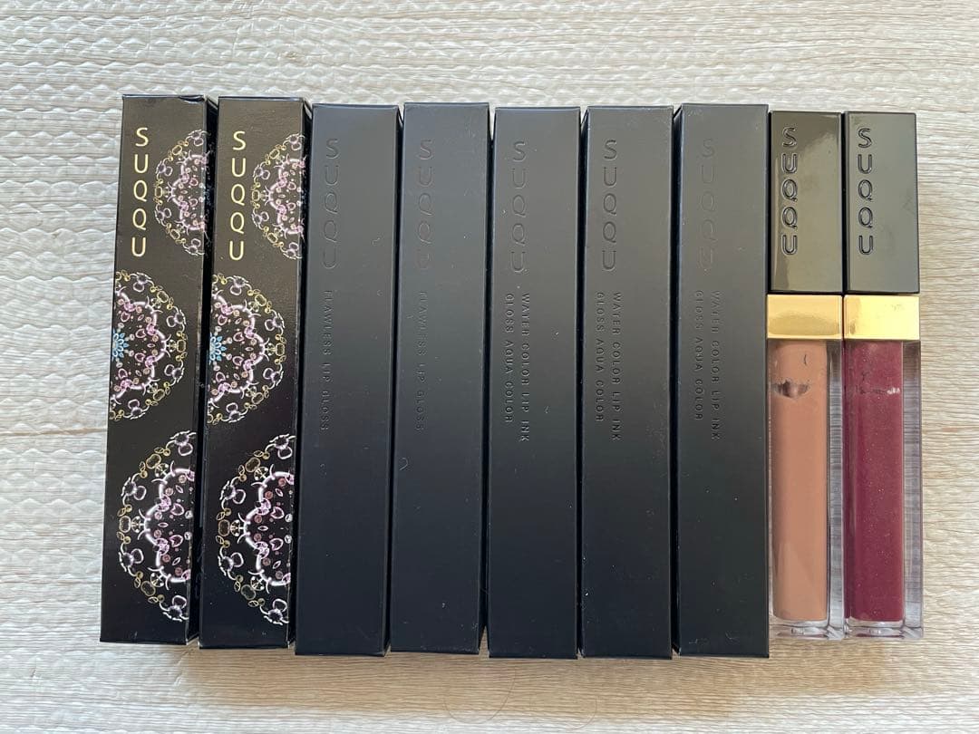 【新品未使用・一部使用品】SUQQU スック リップグロス 9本セット