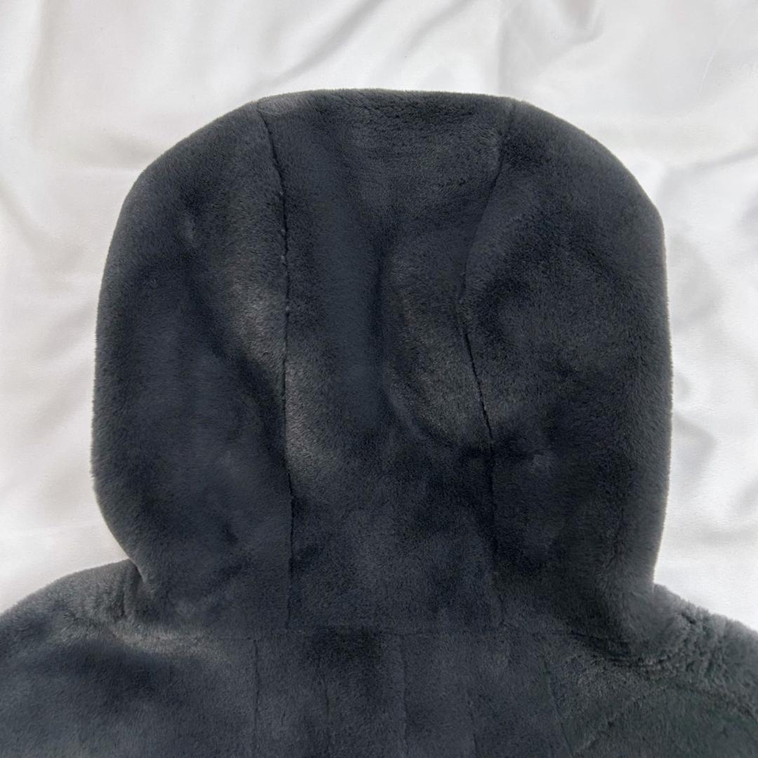 未使用 FURFUR ファーファー エコファーダッフルコート 22AW グレー