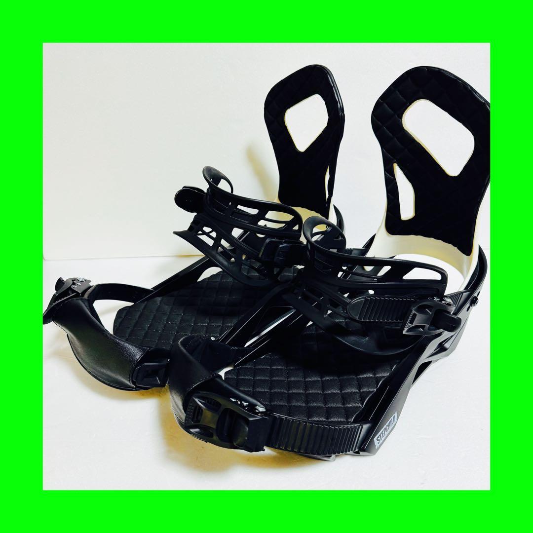 美品　MLサイズ　STEPCHILD スノーボード ビンディング ブラック