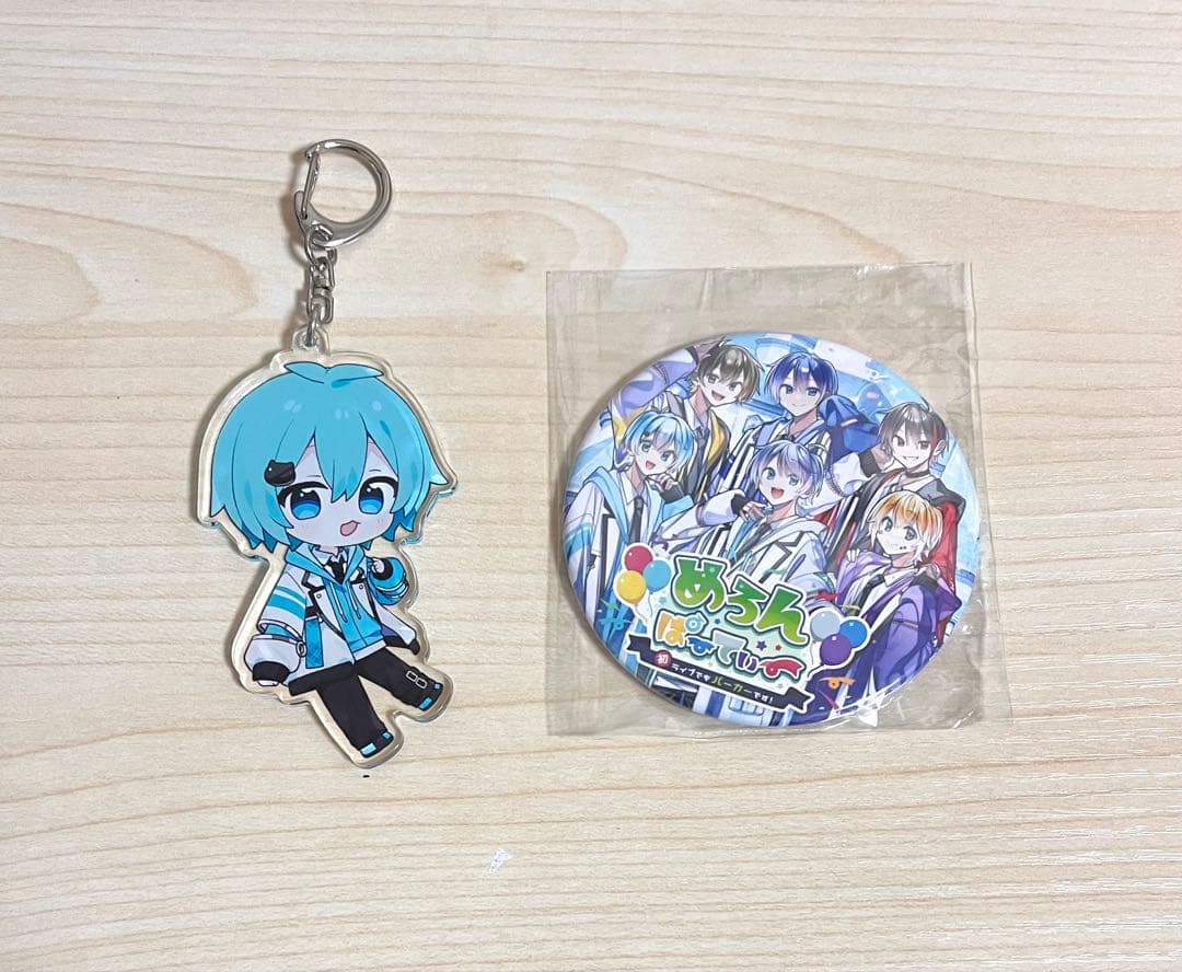 めろんぱーかー めろぱか そらねこ 初ライブ アクキー 缶バ 缶バッジ