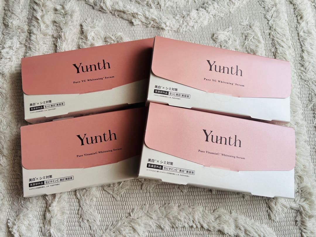Yunth 生VC美容液 1ml×28包　4箱