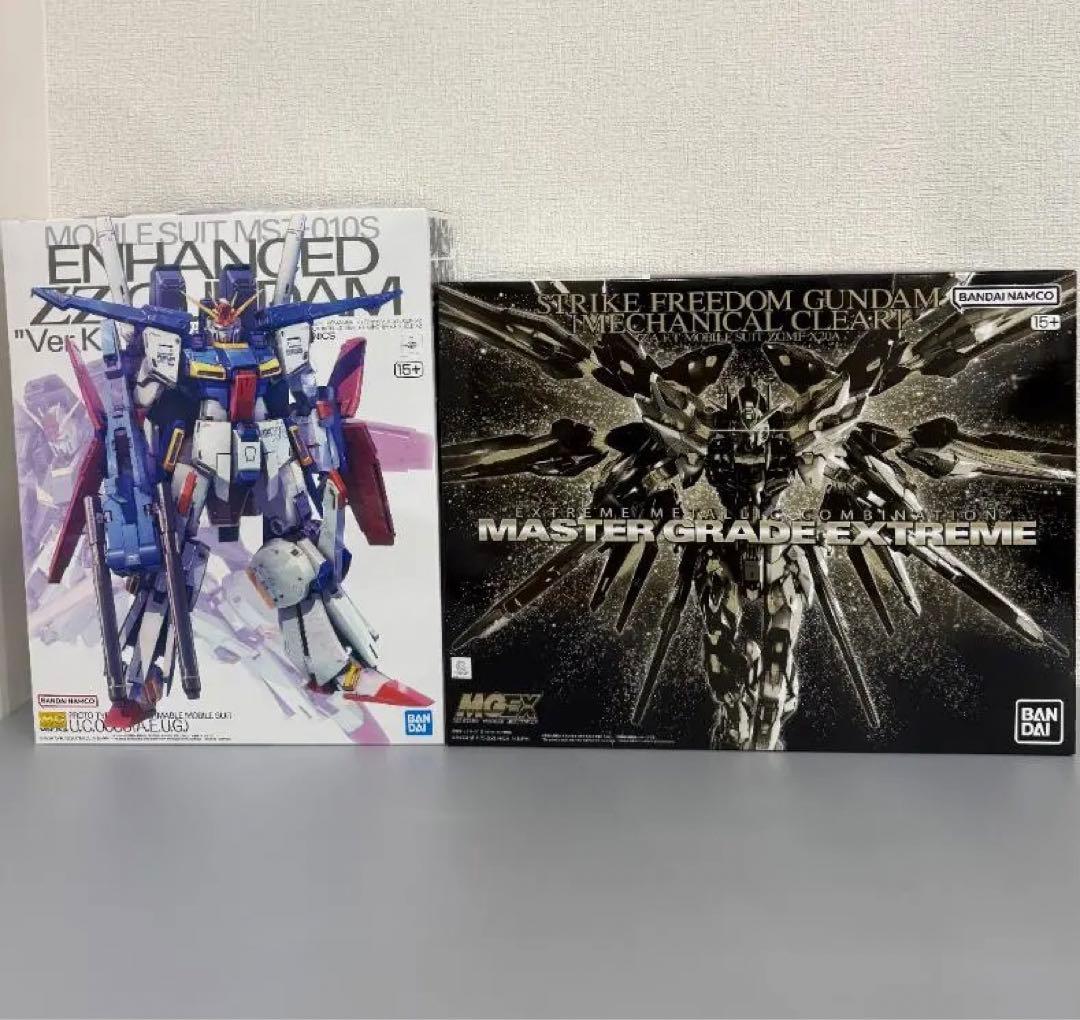 MGEX ストライクフリーダムガンダム メカニカルクリア　ダブルゼータガンダム