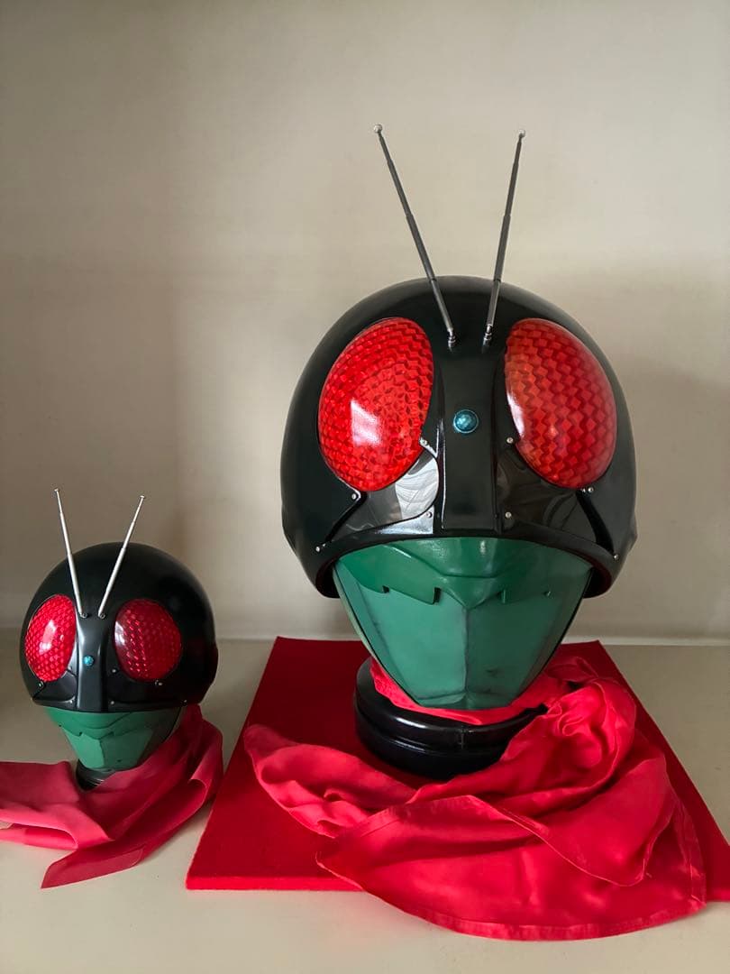 ★仮面ライダー1号 後期版 桜島ver 1/1 レプリカマスク Amazon | RMW 仮面ライダー1号後期版 (桜島Ver.) 1/2スケールマスク