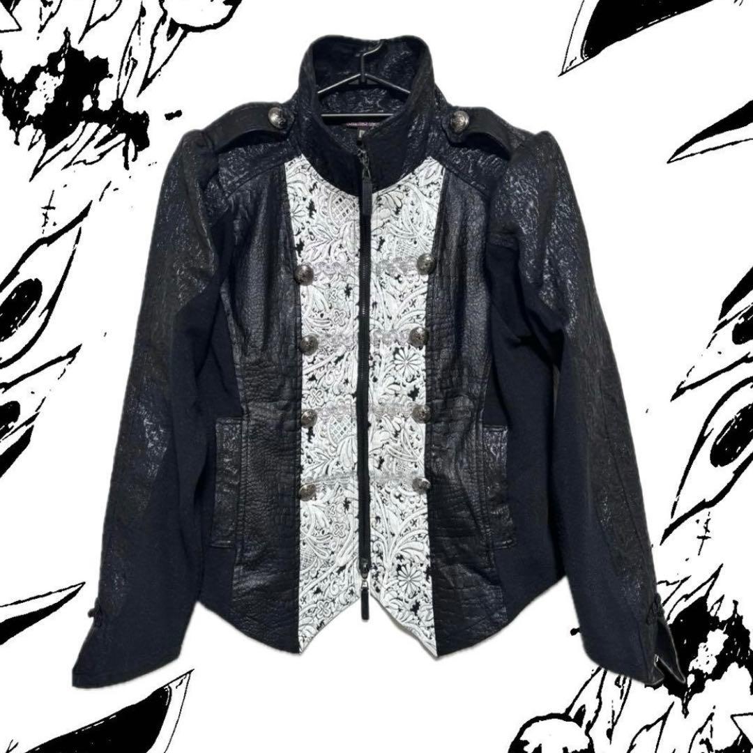 ナポレオンジャケット レザー archive Japanes label