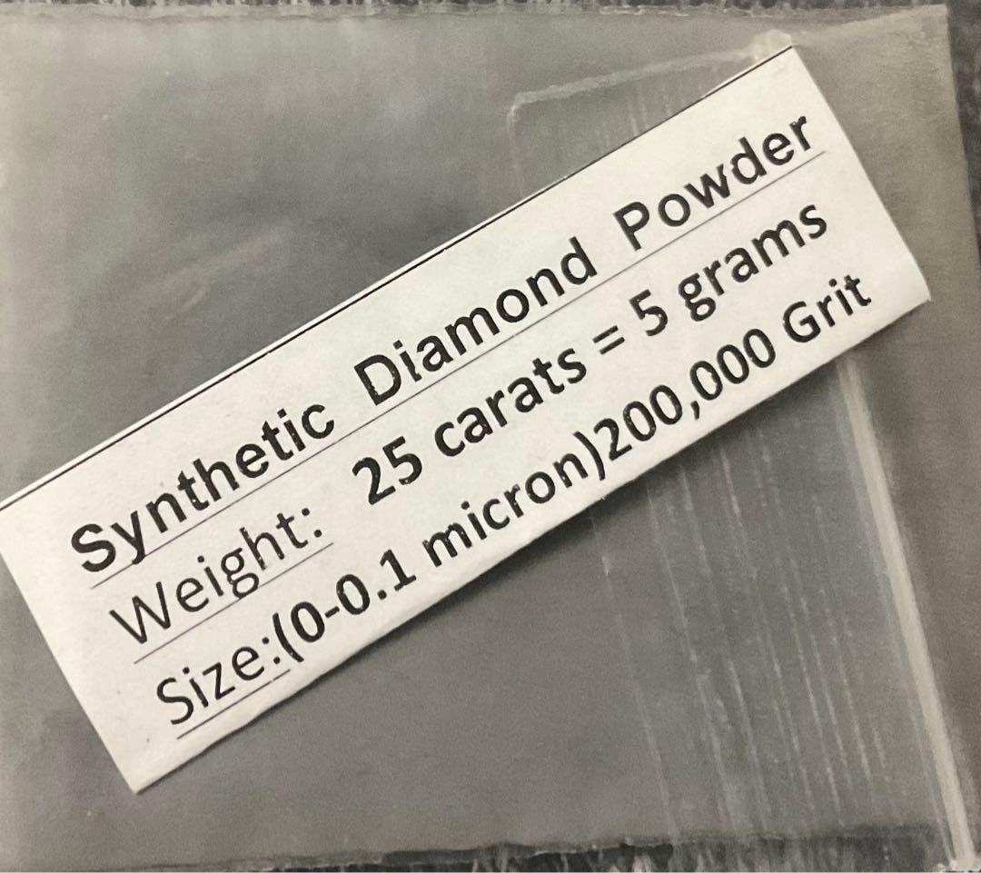 ダイアモンド　パウダー　25ct 5グラム　ダイアモンドマニキュア用に最適