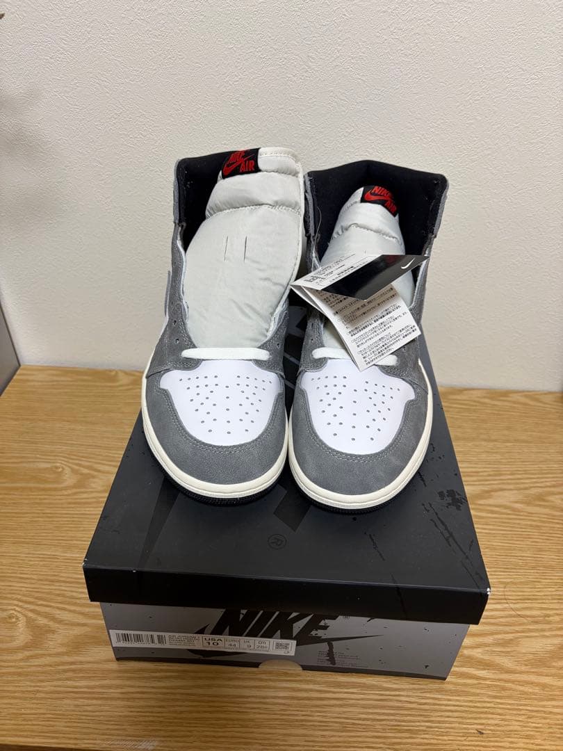 【新品未使用】エアジョーダン1 レトロ スモークグレー 28センチ