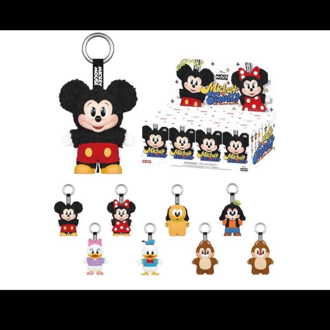 DISNEY ミッキー ポップマート コラボ 1アソート 8ボックス セット