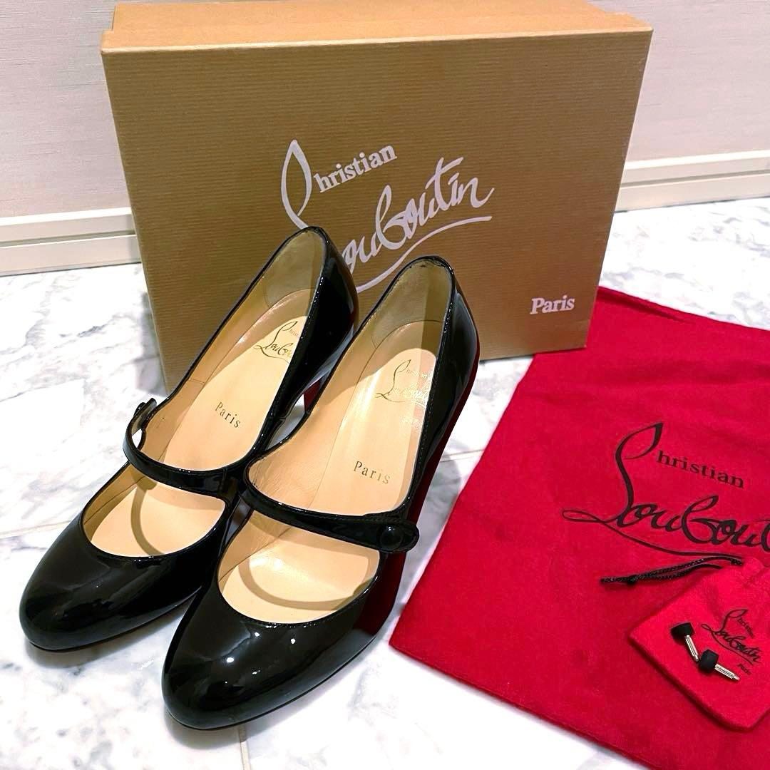 靴 Christian Louboutin CHARLEEN 85 PATENT