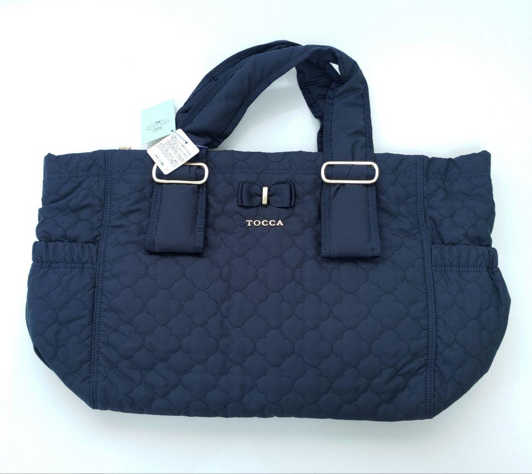 【新品】TOCCA トッカのクローバーキルトマザーズバッグ　ネイビー CHECKER CLOVER QUILTBAG – TOCCA OFFICIAL SITE