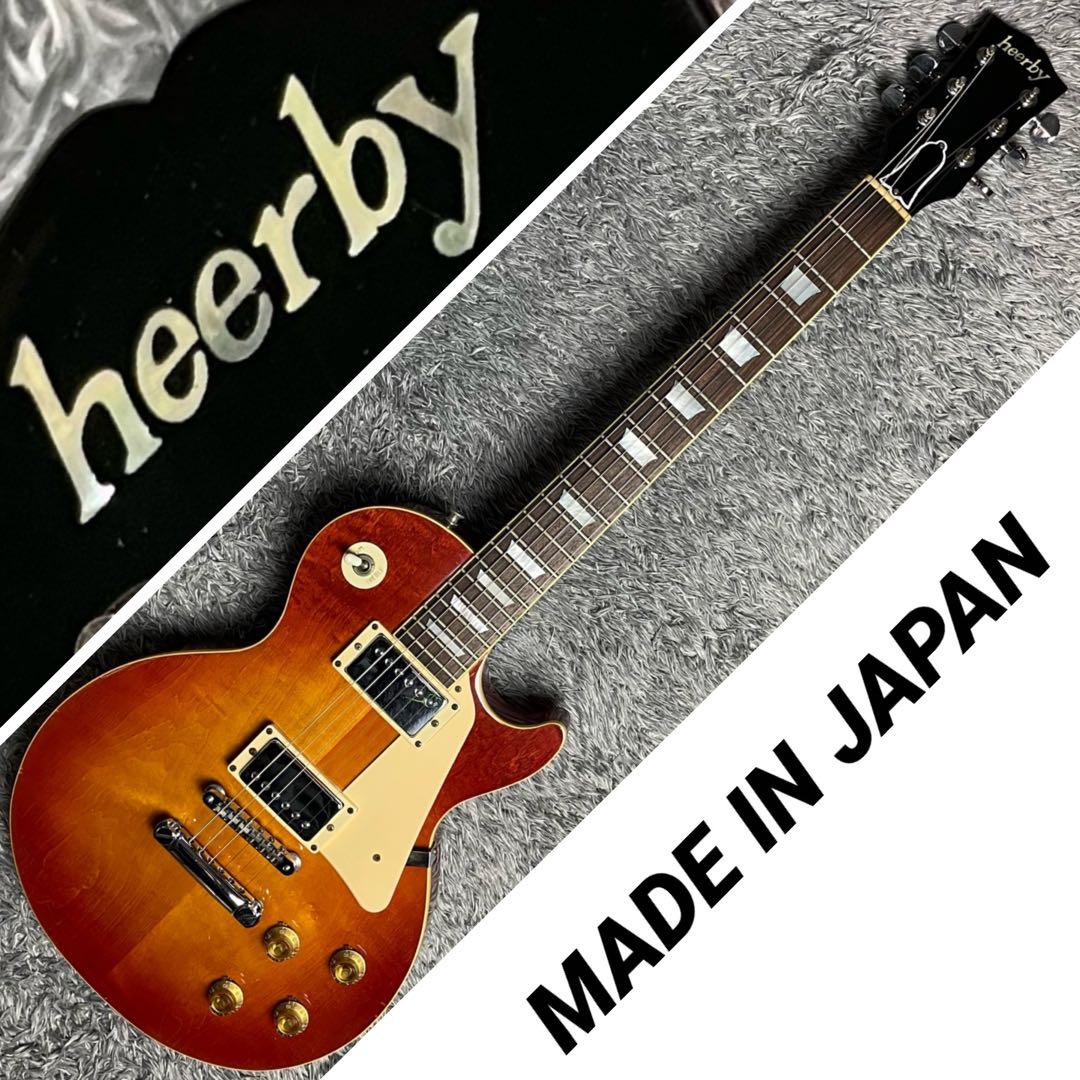 heerby レスポールタイプ MADE IN JAPAN - メルカリ