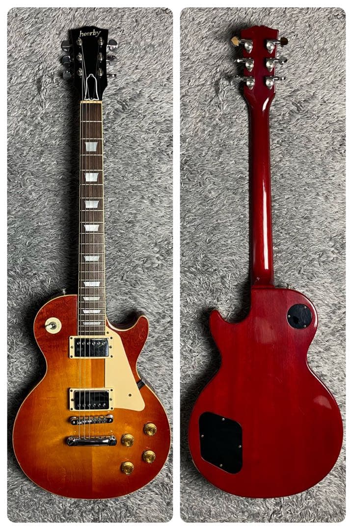 heerby レスポールタイプ MADE IN JAPAN - メルカリ