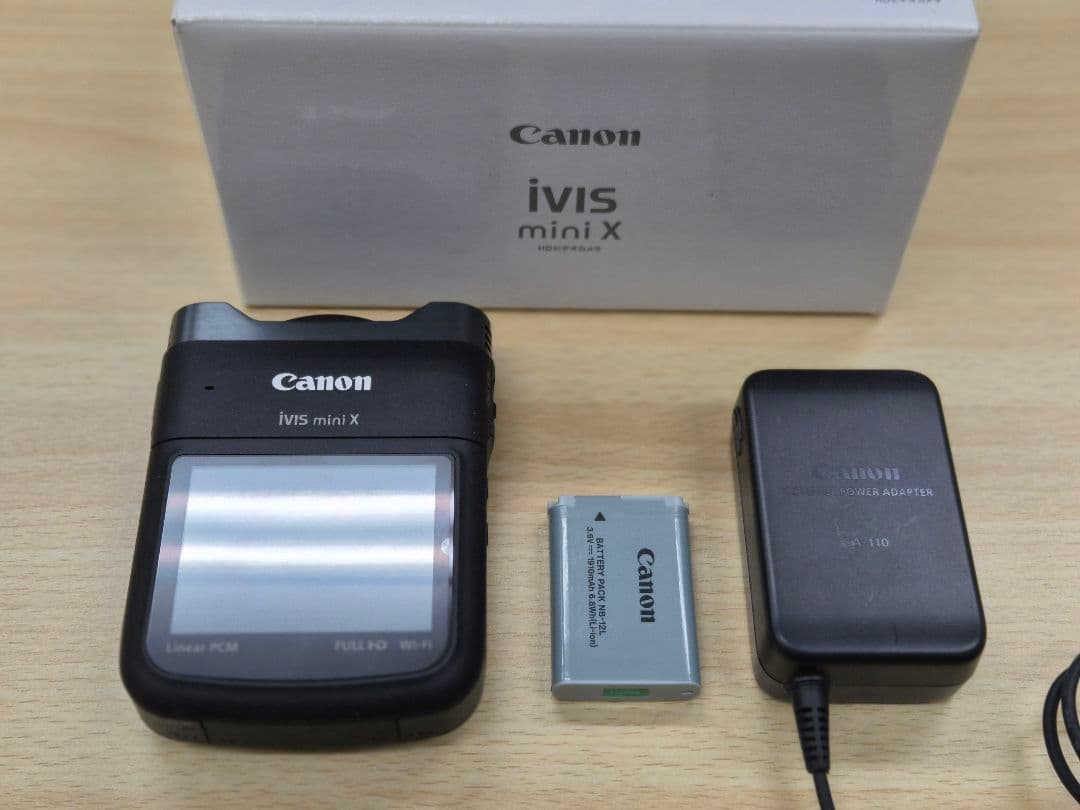 【美品/廃盤/希少】Canon IVIS mini X 本体 HDビデオカメラ