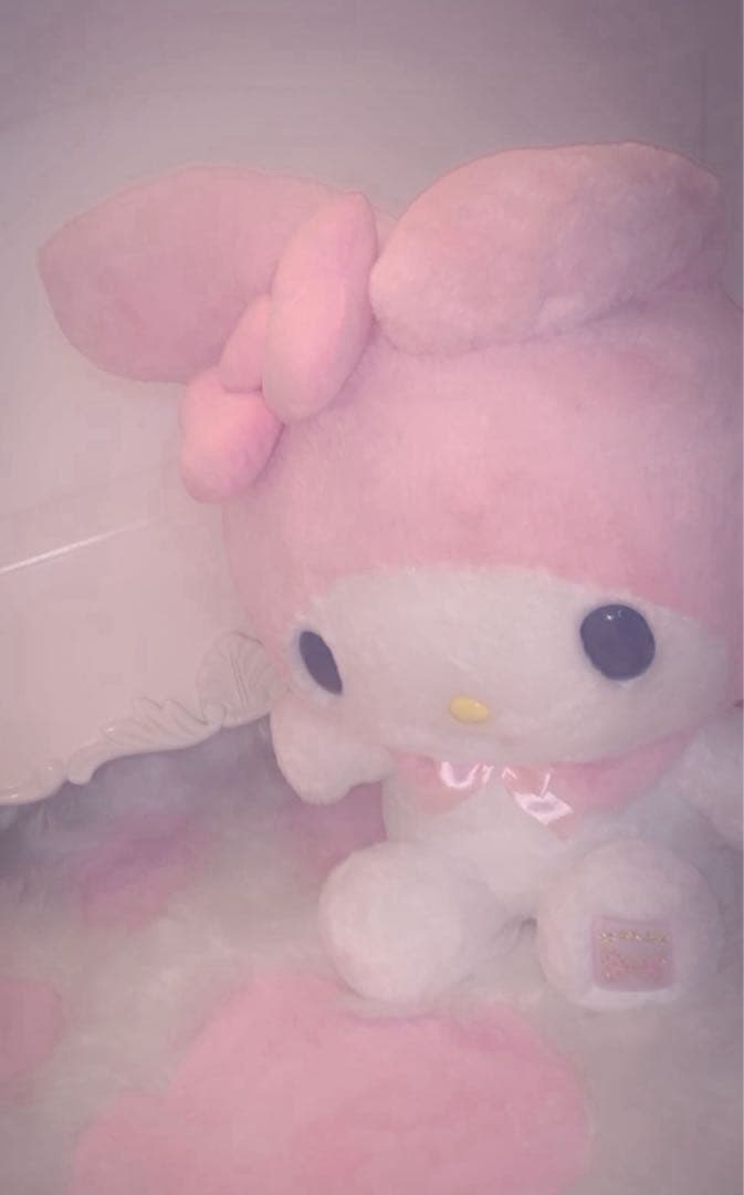 マイメロ ♡ BIG ぬいぐるみ アミューズ新景品入荷情報♪【マイメロディ BIGぬいぐるみ】 | おた