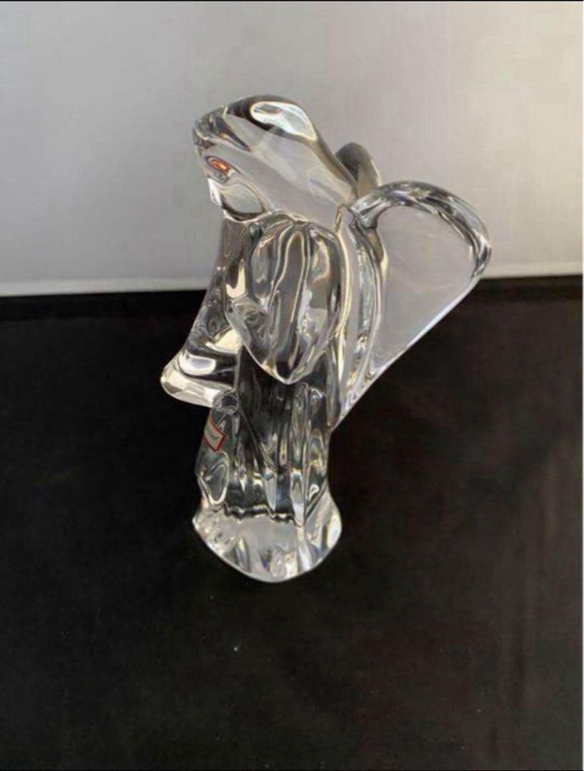 ざ*ー様 ❤️ Baccarat 笛を吹く 天使 オブジェ ❤️ クリスタル